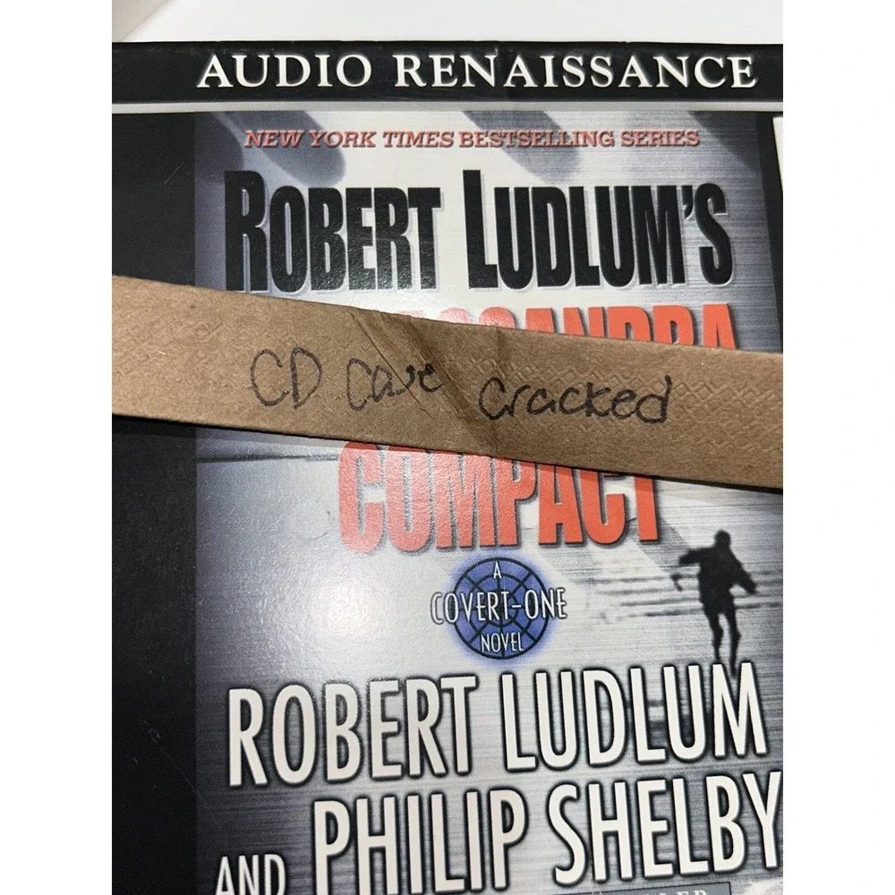 Robert Ludlum Action Thriller‎ Suspense Jason Bourne Lot of 4 Audiobooks